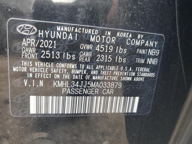 Photo 11 VIN: KMHL34JJ5MA033879 - HYUNDAI SONATA 