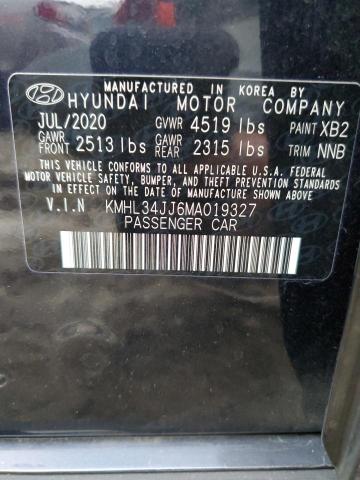 Photo 12 VIN: KMHL34JJ6MA019327 - HYUNDAI SONATA 