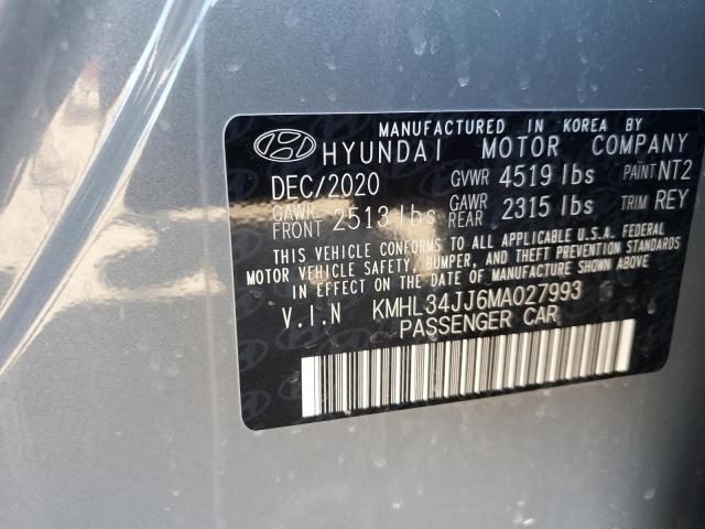 Photo 11 VIN: KMHL34JJ6MA027993 - HYUNDAI SONATA 