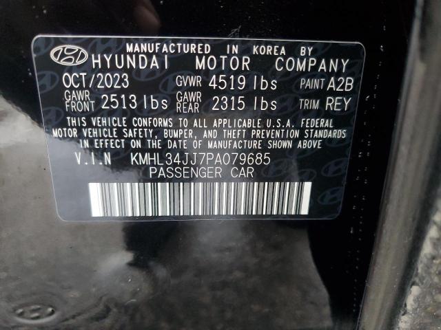 Photo 12 VIN: KMHL34JJ7PA079685 - HYUNDAI SONATA HYB 