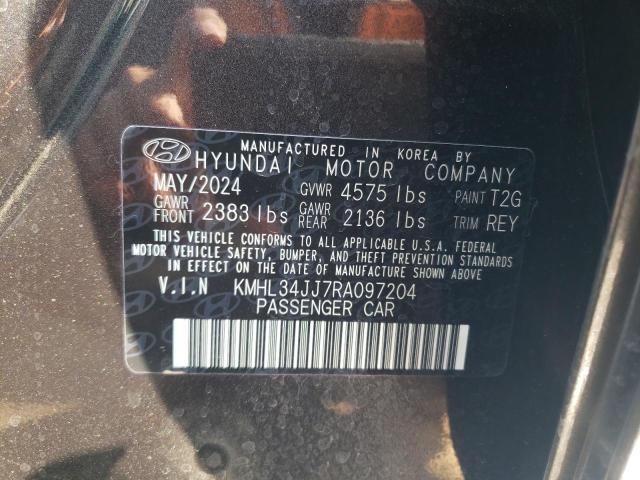 Photo 11 VIN: KMHL34JJ7RA097204 - HYUNDAI SONATA HYB 