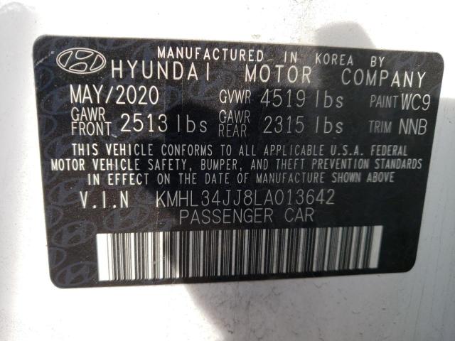 Photo 9 VIN: KMHL34JJ8LA013642 - HYUNDAI SONATA HYB 