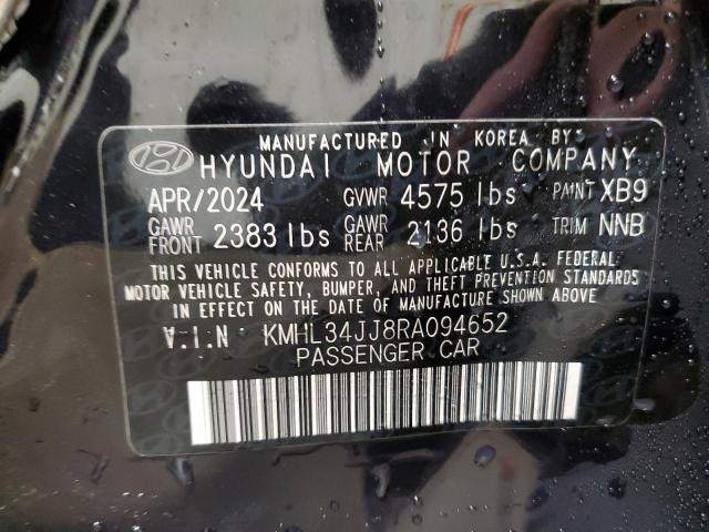 Photo 11 VIN: KMHL34JJ8RA094652 - HYUNDAI SONATA HYB 