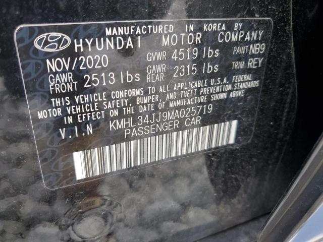 Photo 11 VIN: KMHL34JJ9MA025719 - HYUNDAI SONATA HYB 