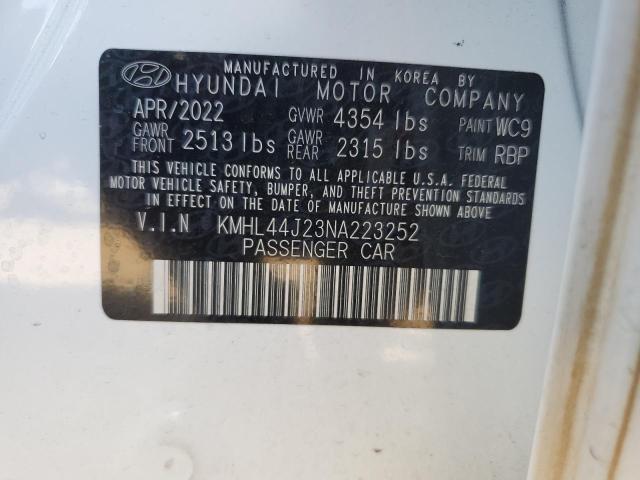 Photo 11 VIN: KMHL44J23NA223252 - HYUNDAI SONATA 