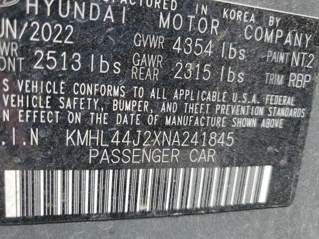 Photo 12 VIN: KMHL44J2XNA241845 - HYUNDAI SONATA 