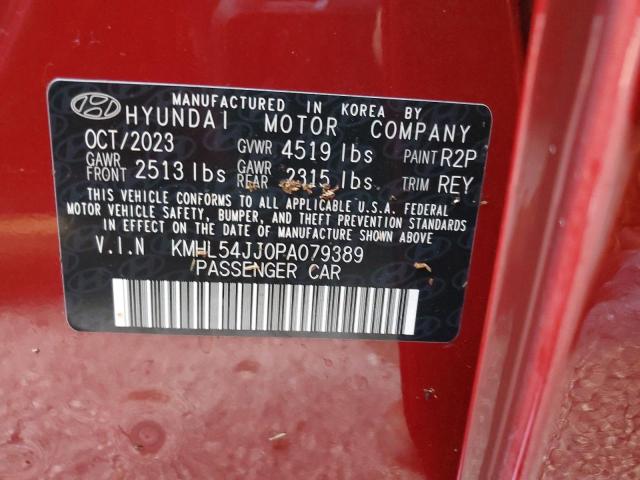 Photo 12 VIN: KMHL54JJ0PA079389 - HYUNDAI SONATA HYB 