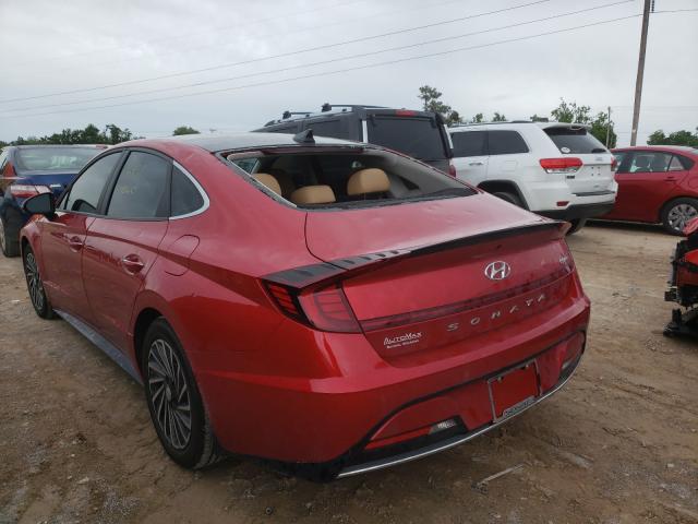 Photo 2 VIN: KMHL54JJ1MA024364 - HYUNDAI SONATA HYB 