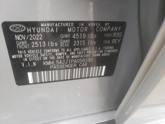 Photo 11 VIN: KMHL54JJ1PA058390 - HYUNDAI SONATA 