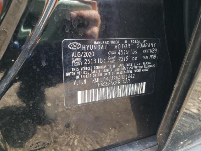 Photo 12 VIN: KMHL54JJ2MA021442 - HYUNDAI SONATA HYB 