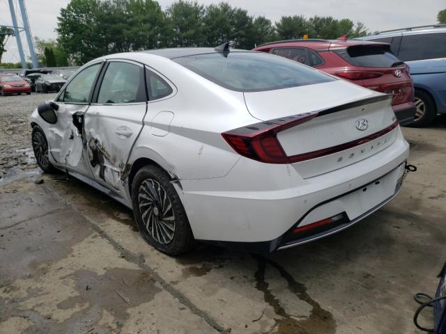 Photo 2 VIN: KMHL54JJ3MA018694 - HYUNDAI SONATA HYB 