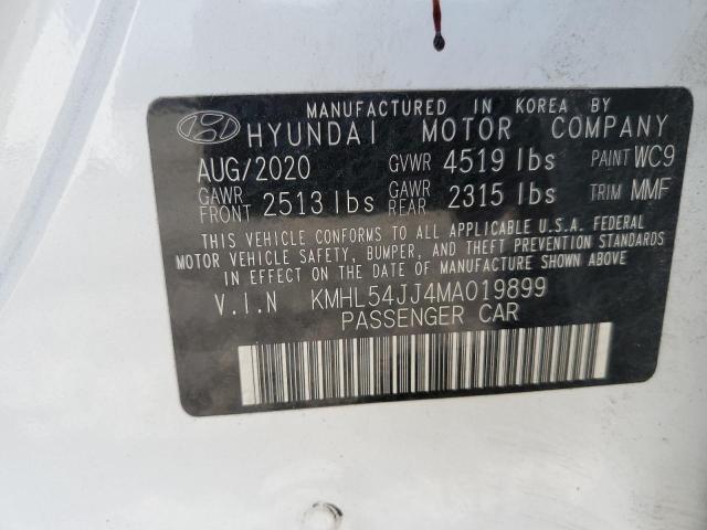 Photo 11 VIN: KMHL54JJ4MA019899 - HYUNDAI SONATA 