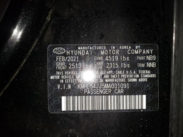 Photo 12 VIN: KMHL54JJ5MA031091 - HYUNDAI SONATA 