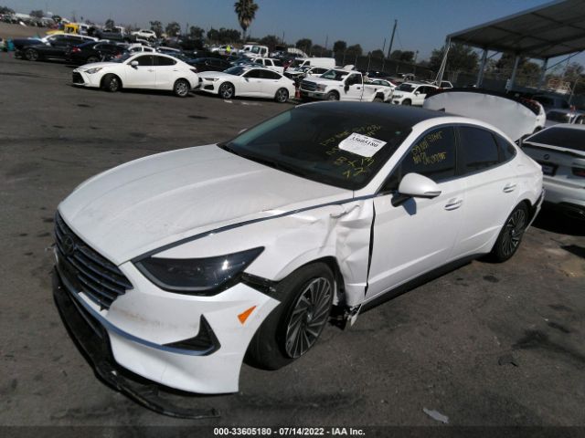 Photo 1 VIN: KMHL54JJ7NA040795 - HYUNDAI SONATA HYBRID 