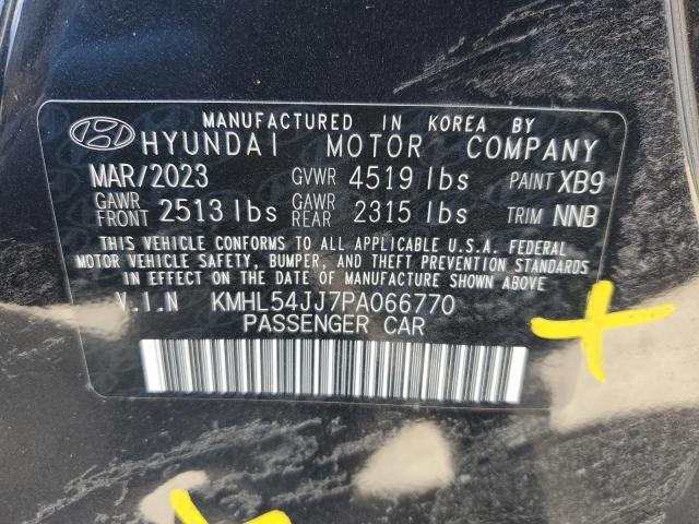 Photo 12 VIN: KMHL54JJ7PA066770 - HYUNDAI SONATA HYB 