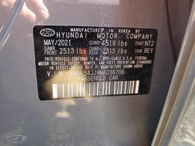 Photo 11 VIN: KMHL54JJ8MA036706 - HYUNDAI SONATA 