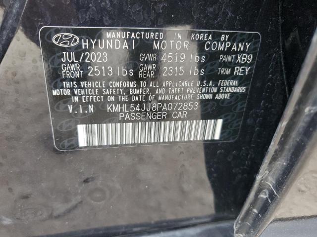 Photo 12 VIN: KMHL54JJ8PA072853 - HYUNDAI SONATA HYB 