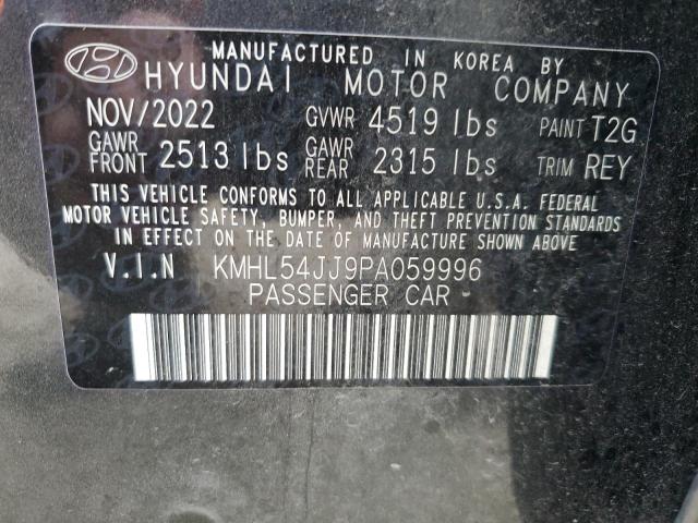 Photo 11 VIN: KMHL54JJ9PA059996 - HYUNDAI SONATA HYB 