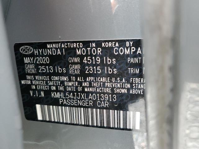 Photo 11 VIN: KMHL54JJXLA013913 - HYUNDAI SONATA 