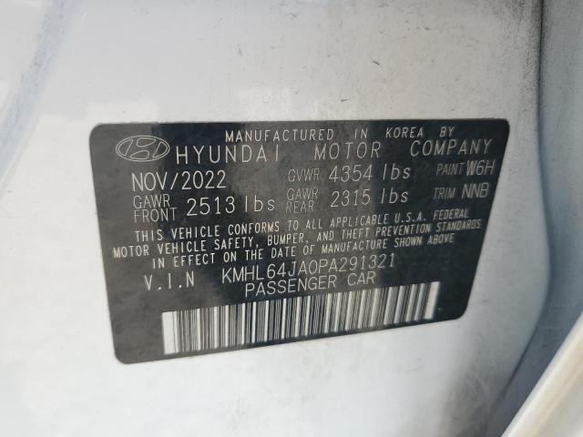 Photo 11 VIN: KMHL64JA0PA291321 - HYUNDAI SONATA SEL 