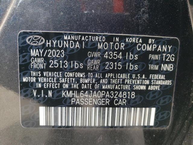 Photo 12 VIN: KMHL64JA0PA324818 - HYUNDAI SONATA SEL 