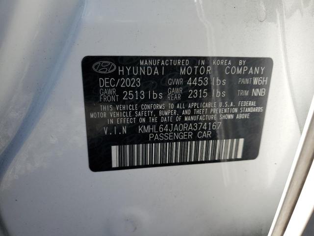 Photo 12 VIN: KMHL64JA0RA374167 - HYUNDAI SONATA SEL 