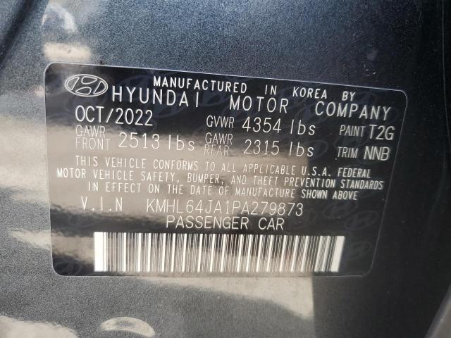 Photo 11 VIN: KMHL64JA1PA279873 - HYUNDAI SONATA 