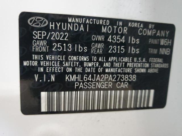 Photo 11 VIN: KMHL64JA2PA273838 - HYUNDAI SONATA 