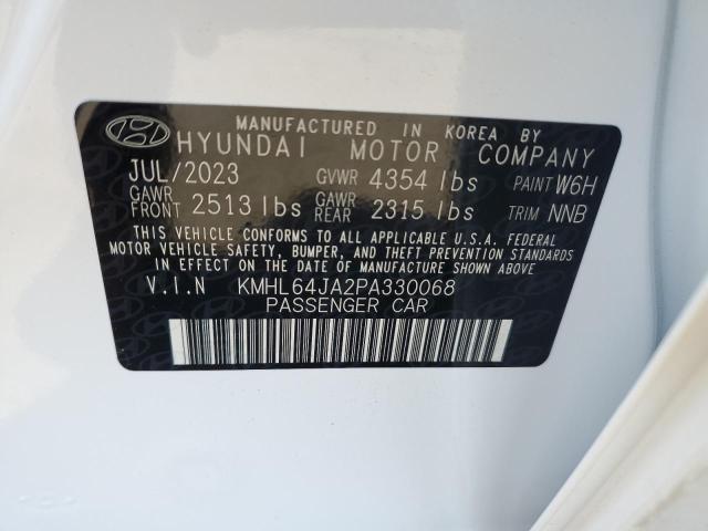 Photo 11 VIN: KMHL64JA2PA330068 - HYUNDAI SONATA 