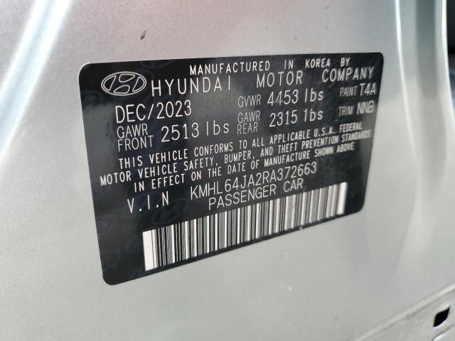 Photo 11 VIN: KMHL64JA2RA372663 - HYUNDAI SONATA SEL 