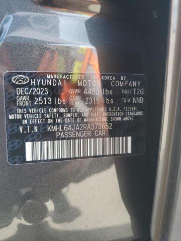 Photo 12 VIN: KMHL64JA2RA373652 - HYUNDAI SONATA SEL 