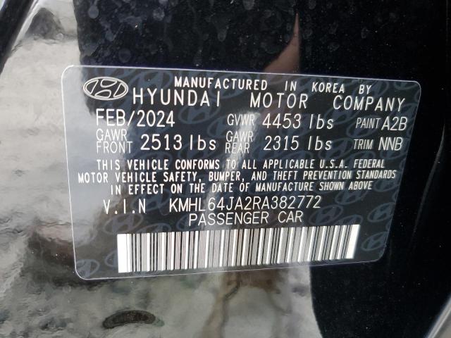 Photo 11 VIN: KMHL64JA2RA382772 - HYUNDAI SONATA SEL 