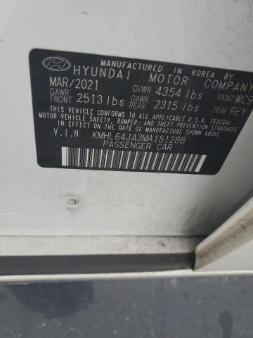 Photo 11 VIN: KMHL64JA3MA151288 - HYUNDAI SONATA SEL 