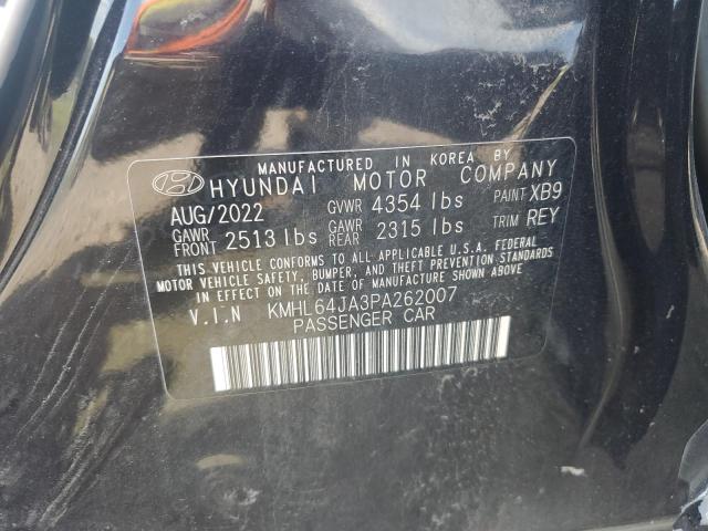 Photo 11 VIN: KMHL64JA3PA262007 - HYUNDAI SONATA SEL 