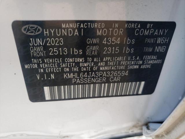 Photo 11 VIN: KMHL64JA3PA326594 - HYUNDAI SONATA SEL 