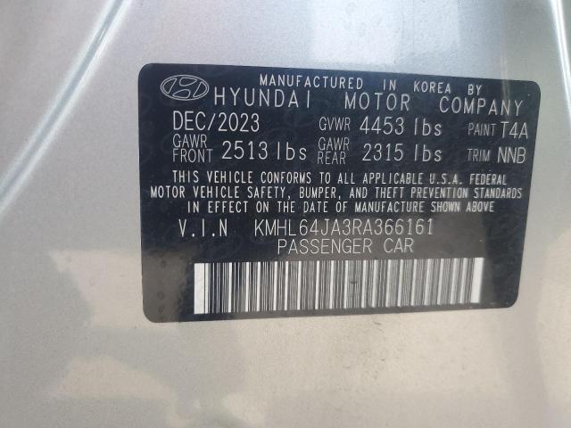 Photo 11 VIN: KMHL64JA3RA366161 - HYUNDAI SONATA SEL 