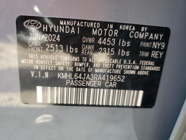 Photo 11 VIN: KMHL64JA3RA419652 - HYUNDAI SONATA SEL 