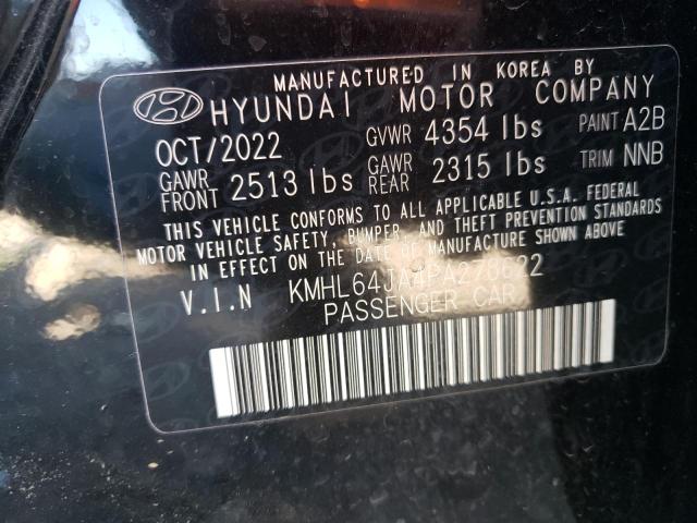 Photo 11 VIN: KMHL64JA4PA278622 - HYUNDAI SONATA 