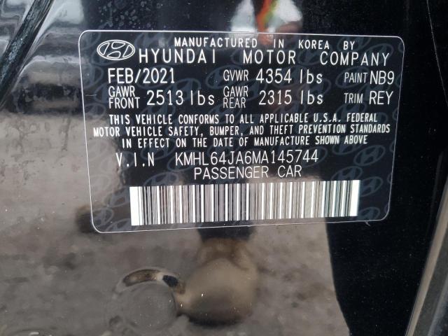 Photo 11 VIN: KMHL64JA6MA145744 - HYUNDAI SONATA 