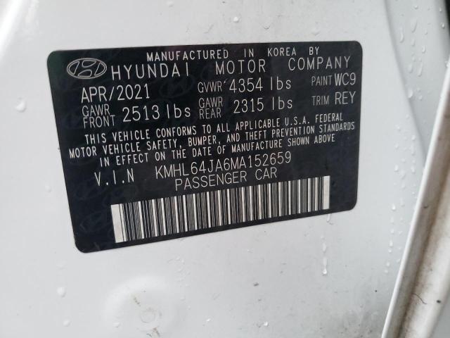 Photo 11 VIN: KMHL64JA6MA152659 - HYUNDAI SONATA 