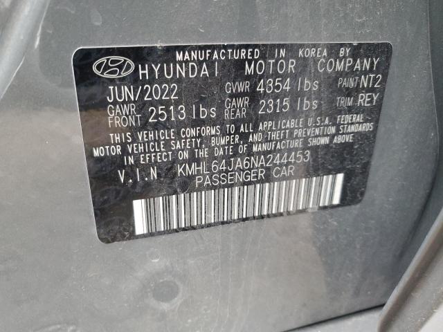 Photo 11 VIN: KMHL64JA6NA244453 - HYUNDAI SONATA 