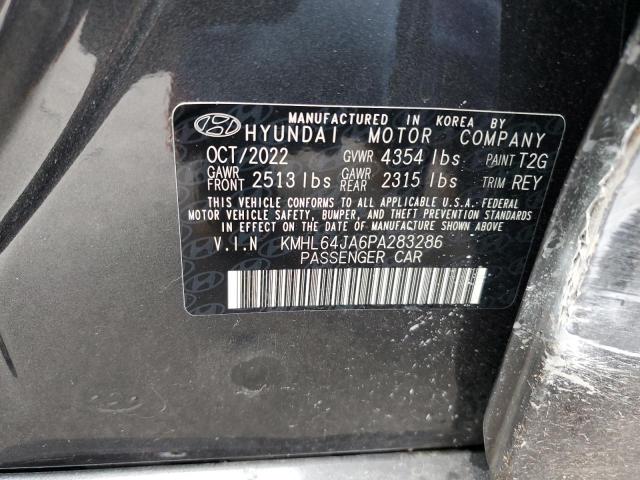 Photo 11 VIN: KMHL64JA6PA283286 - HYUNDAI SONATA SEL 