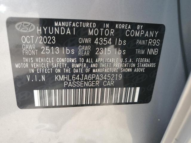 Photo 11 VIN: KMHL64JA6PA345219 - HYUNDAI SONATA 