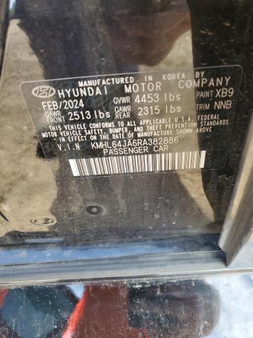 Photo 11 VIN: KMHL64JA6RA382886 - HYUNDAI SONATA SEL 