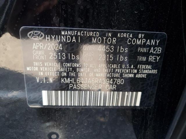 Photo 11 VIN: KMHL64JA6RA394780 - HYUNDAI SONATA SEL 