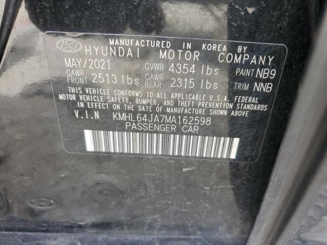 Photo 11 VIN: KMHL64JA7MA162598 - HYUNDAI SONATA SEL 