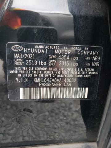 Photo 11 VIN: KMHL64JA8MA148032 - HYUNDAI SONATA SEL 