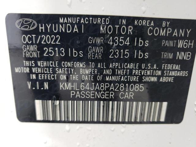 Photo 11 VIN: KMHL64JA8PA281085 - HYUNDAI SONATA 