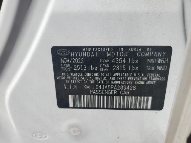 Photo 12 VIN: KMHL64JA8PA289428 - HYUNDAI SONATA SEL 