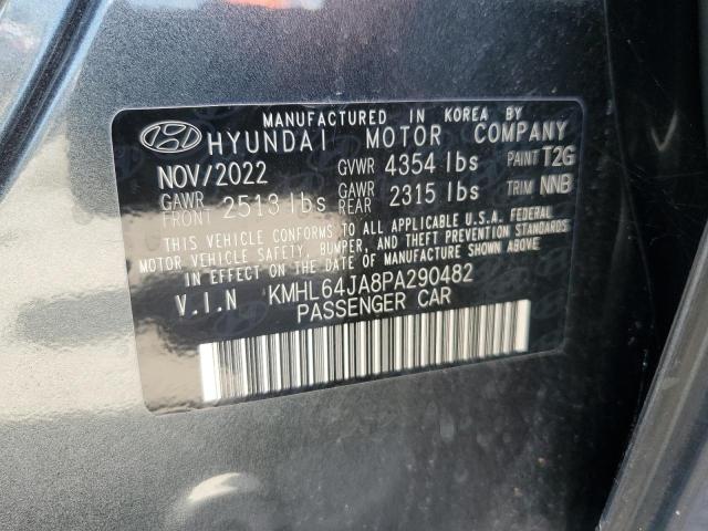 Photo 12 VIN: KMHL64JA8PA290482 - HYUNDAI SONATA 